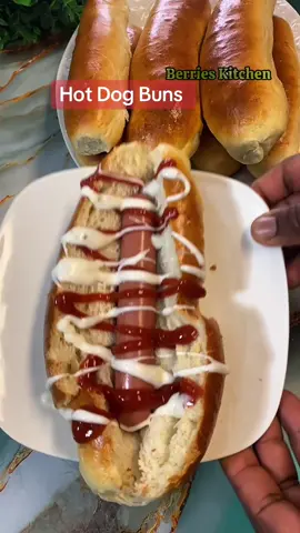 Hot Dog Buns #hotdog #hotdogbuns #baking #pastries #hotdogbread #bread #Recipe #yummy #tiktokreels 