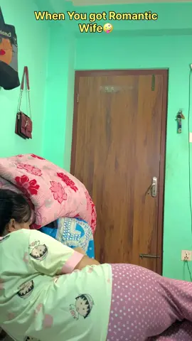 Romantic Wife Be Like😍🤣  #sujansabnam #couplegoals #foryou #trending #fyp