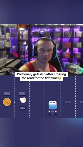 Pulmonary gets rich after crossing the road for the first time😭 #kickstreaming 