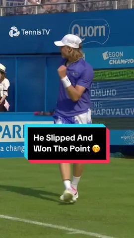 Down but never out 😤 #tennis #tennistv #atptour #shapovalov 