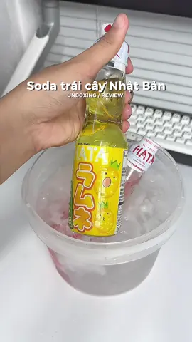 Soda trái cây Nhật bản #riviulv1 #xuhuong #unboxing #ramune #sodaramune #nuocngotnhatban 