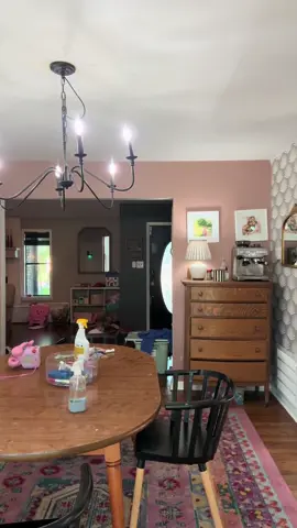 Wiping down the kitchen table is my full time job ✌🏼