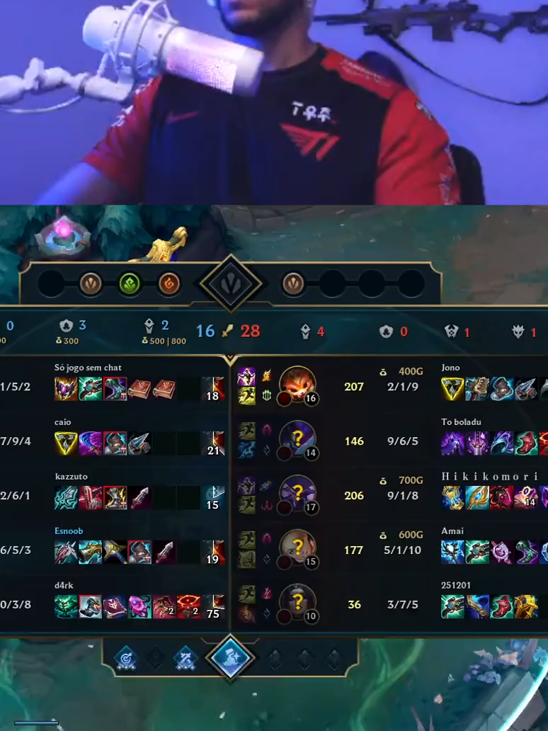 Hikikomori Kassadin em outras streams - Parte 01 #kassadin #hikikomori #lol #leagueoflegends #ragequit #l9