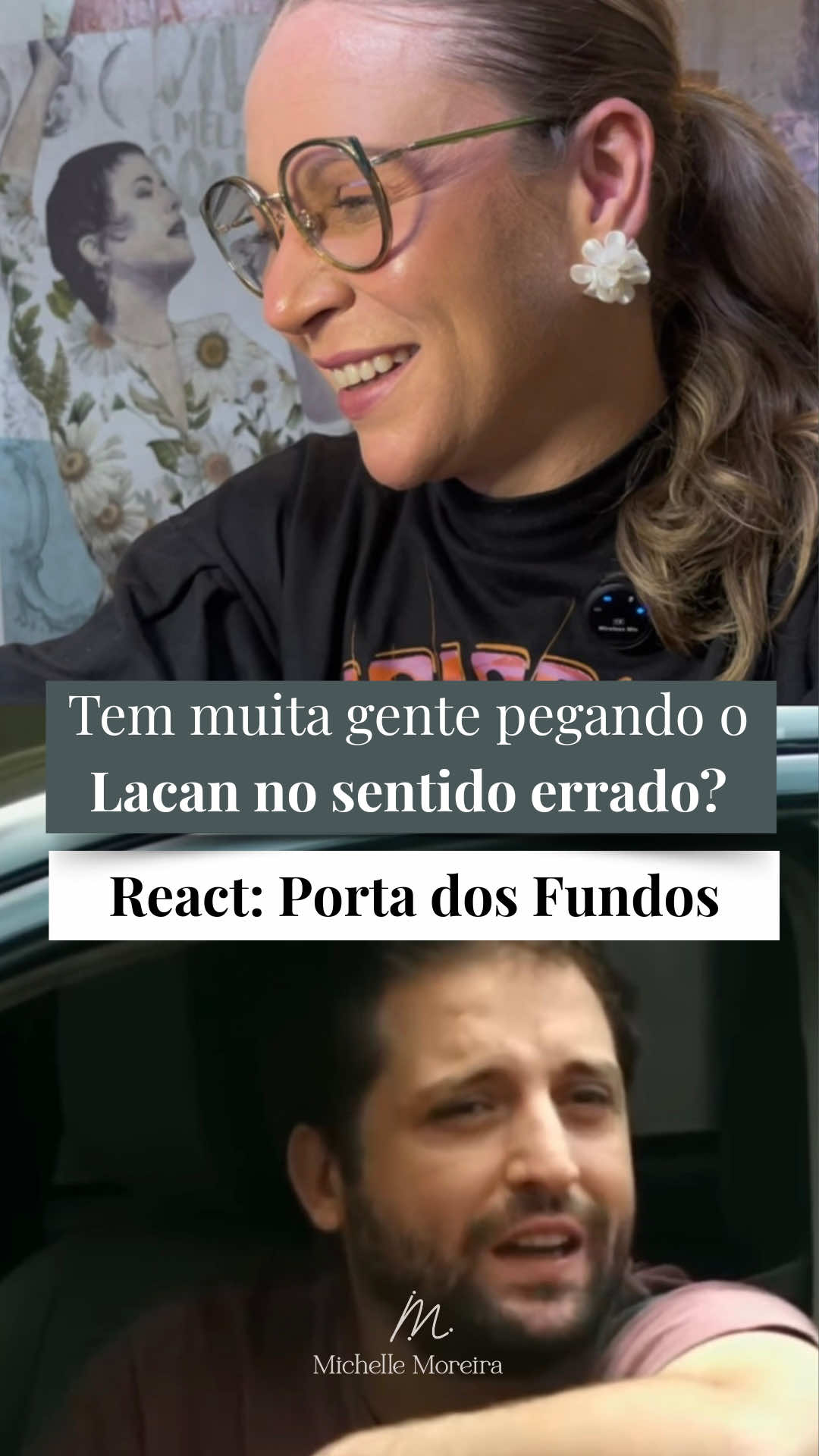 Se essa semana falamos sobre sustentar vínculos sem fórmulas, hoje o convite é direto: será que estamos fazendo isso quando falamos de psicanálise? Porque tem muita gente por aí transformando teoria em vitrine — performando um discurso vazio, repetindo jargões como quem repete senha. Usam a linguagem analítica como adereço, sem qualquer compromisso com a escuta, com a ética, muito menos com o inconsciente. Vitrinizaram o discurso do analista. Corre aqui, Lacan! Conceitos como castração, recalque, falta, negação, gozo... não foram feitos pra embalar reels ou resolver mal-entendido de casal. São elaborações que exigem leitura, escuta e atravessamento subjetivo — e não foram feitas pra virar slogan de internet, nem de escola de psicanálise. No humor preciso do Porta dos Fundos, isso aparece escancarado. É quase uma caricatura — mas não está longe da realidade: invisibilizaram o que antecede a teoria. Fetichizaram a psicanálise. Usam Freud, Lacan, Winnicott como quem cita verso de efeito — sem o corpo teórico-clínico que sustenta essas palavras. Performam um saber, mas não sustentam um ato. E tem mais: muita gente que se diz psicanalista nunca leu Freud. Muito menos Lacan. E não dá pra acessar Lacan sem passar por Freud. Lacan relê Freud à luz da cultura, da linguagem, da política de seu tempo. Como ele mesmo diz:  