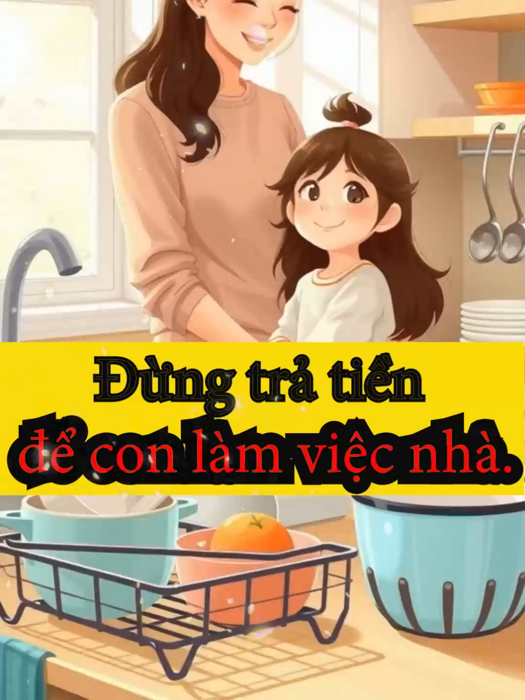 Hãy dạy con từ nhỏ về tính trách nhiệm. #nuoidaycon #dayconbanghanhdong #tamlygiadinh #tiktokgiaoduc #trachnhiemgiadinh #chuchamloc 