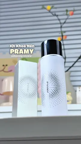Chai trắng là căng bóng hợp mấy bà da hỗn hợp thiên khô nha #xitkhoanen#xitkhoamakeup#pramy#unboxing#reviewlamdep#tipslamdep#makeup#lopnencangbong#hanhtinhunbox#pramymakeup#trangdiemcanhan 