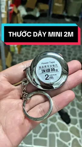 Thước Dây Mini 2m Bằng Thép Siêu Bền, Chống Va Đập Tốt