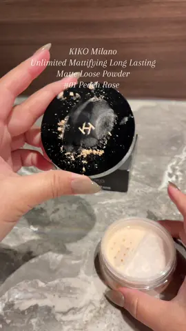 @KIKO Milano perfect !! 🖤🤍#kikomilano #loosepowder #beauty 