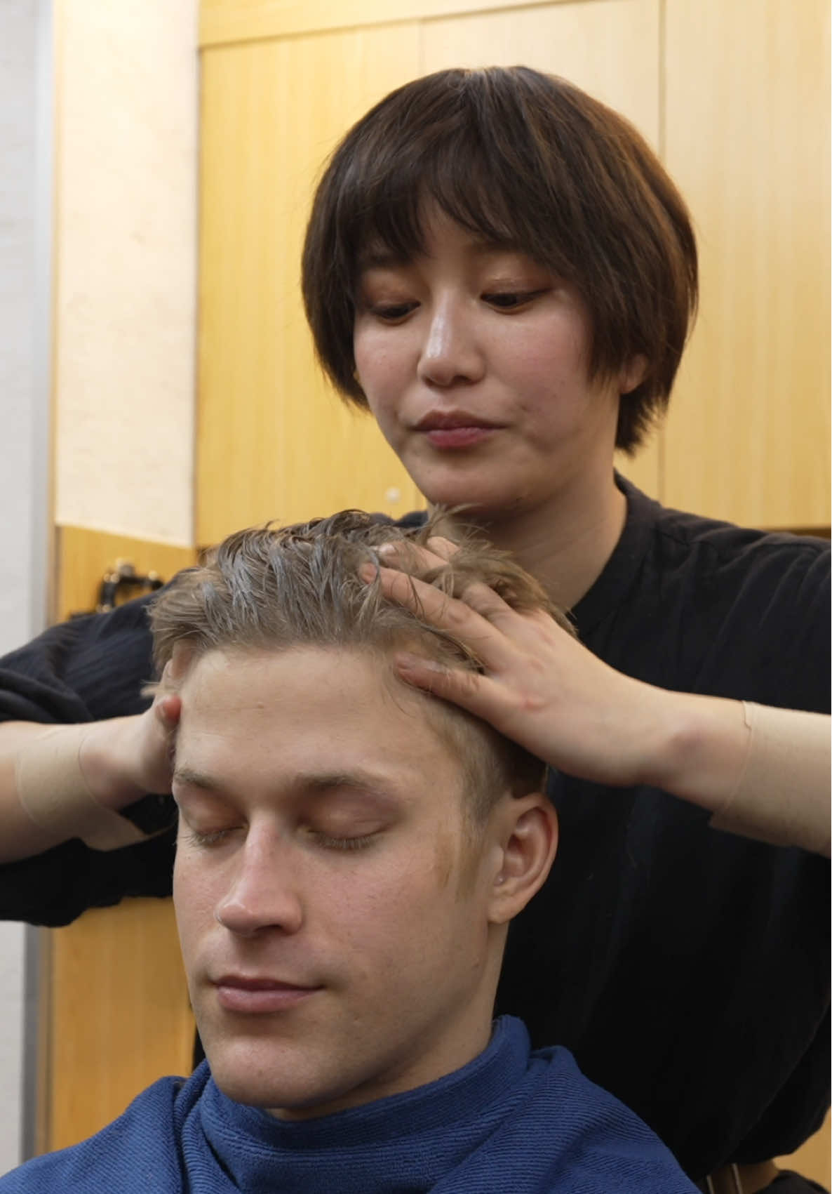 💈(ASMR) Gentleman’s Grooming Retreat in Tokyo – Scissor Cut, Massage & More by Japanese Female Barber Model: @yungjamez  Location: Barber TOKUTOKO【MENS HAIR SALON】 3 Chome-34-3 Central, Nakano City, Tokyo 164-0011 #asmr #asmrsounds #longervideos #longervideo #femalebarber #ladybarber #yesplzasmr  