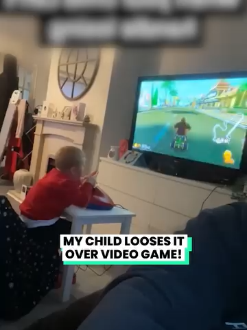He rage quit! 🤣 @crogadog100 #gaming #ragequit #kidstiktok