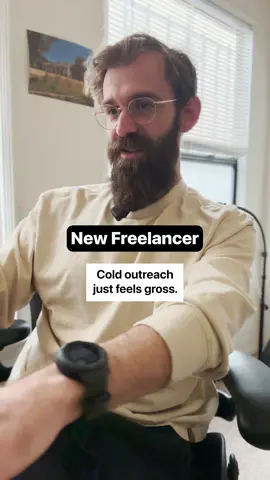 Most freelancers write cold outreach like it’s a pitch deck. That’s why no one replies. Lead with a real problem. Offer a clear solution. Ask to talk. Short. Sharp. Results. Follow for scripts that open doors.