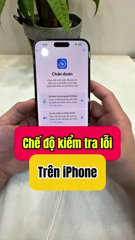 Chế độ kiểm tra lỗi trên iPhone, mà không phải ai cũng biết #tiktok #viral #iphonetricks #iphone #loiiphone #fyp 