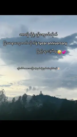 #pyfツ #1yearanniversary ပြည့်သွားပီဗျ#Tiktok #likeပေးမဲ့သူရောရှိကြသေးလား #fyppppppppppppppppppppppp @P® 