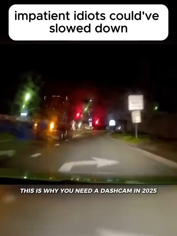 The hats why I drive with a dashcam #dashcam