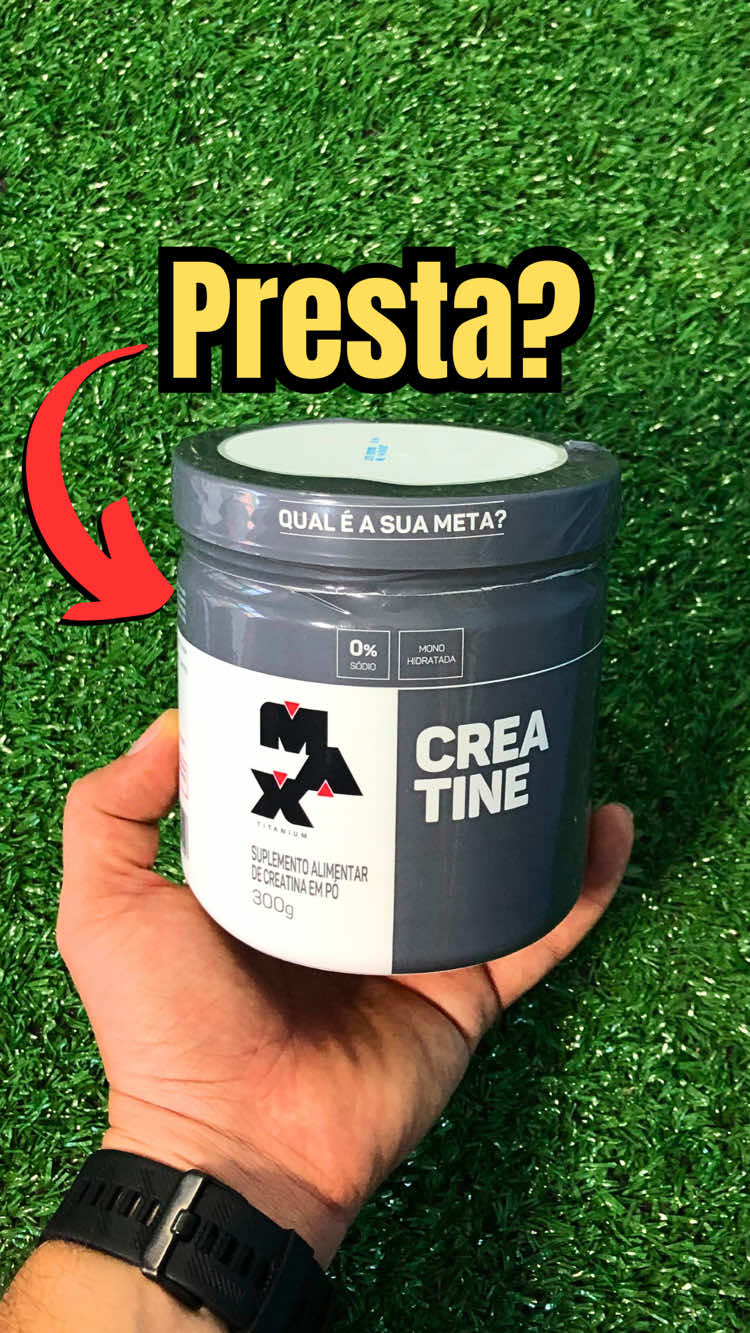 Creatina Max Titanium Presta? 🤔 Testei! 🤯 #creatina #creatinamaxtitanium #suplementos #suplemento 