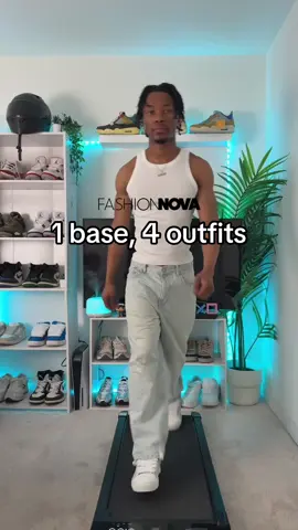 1 base, 4 outfits 👌 @NovaMEN by @Fashion Nova #outfitinspo #lowrisejeans #styletips #outfit #fashionhacks #fashiontiktok #TikTokFashion #outfitidea #menfashion #outfit #foryoupage #fypシ゚ 