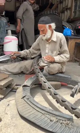 turning old tires into new life #virlvideo #asmr #recycling #fyp #reaction 