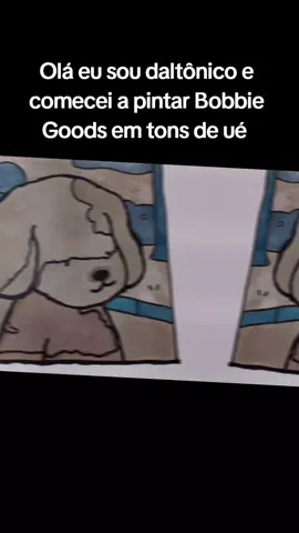 #creatorsearchinsights Olá eu sou daltônico e comecei a pintar Bobbie Goods em tons de ué  #tiktokart #bobbiegoodsart #bobbiegoodscoloringbook #bobbiegoods 