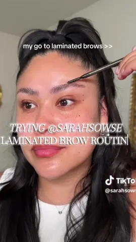 Testing my bestie’s @Sarahsowse #browroutine 🤍✨ She swears by these and her brows always look impeccable! @Maybelline NY Super Lock Brow Gel @revlon Micro Brow Pencil Dark Brown #laminatedbrows #eyebrow #brow #browshaping #eyebrowroutine #makeuptok 
