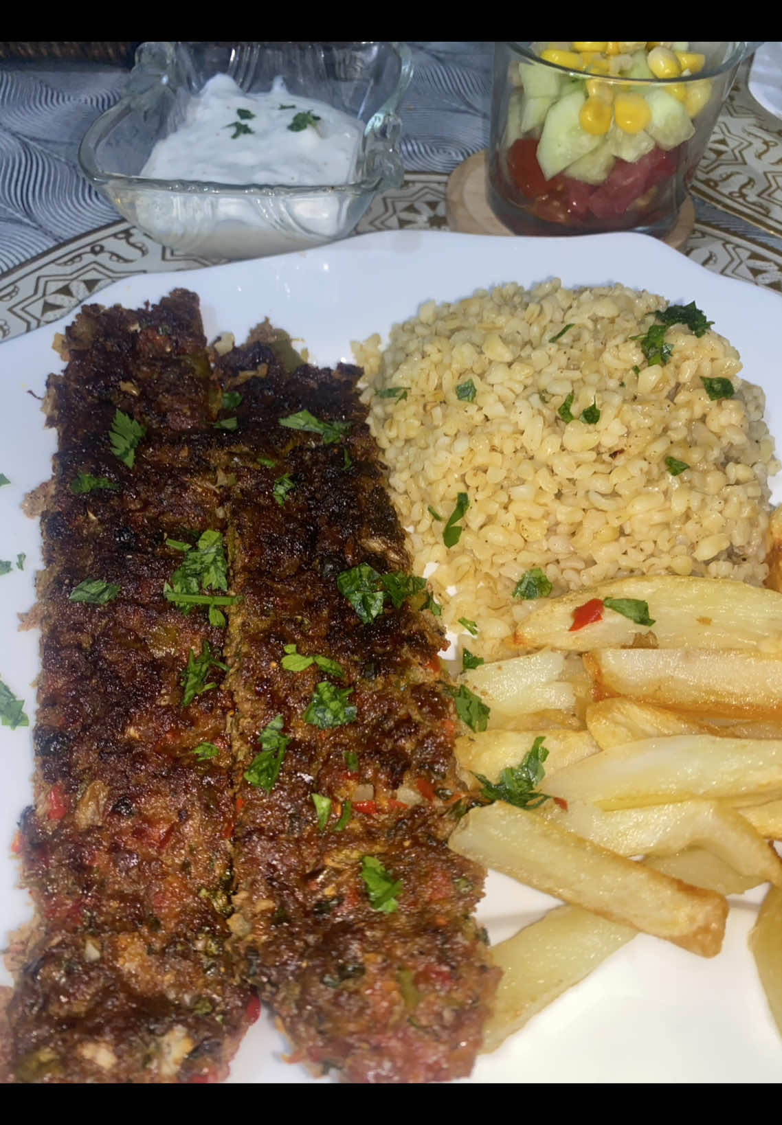 صنية لحم مفروم بطريقتي ساهلة #وصفات #مطبخي #الاكسبلور🔥 #tik_tok #الجزائر🇩🇿_تونس🇹🇳_المغرب🇲🇦 #Vlog @بوزيان للطبخ @AMANY COOK 🇩🇿  @Dalila -cuisine 👩🏻‍🍳 