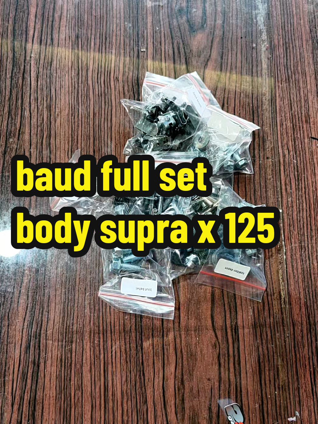 Baud lengkap full body supra x 125 batman  #baud #paketlengkap #baudbody ##suprax125 #suprabatman #suprax125batman #batman 
