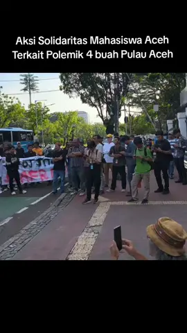 Aksi solidaritas Mahasiswa Aceh terkait Polemik 4 Pulau di Aceh #acehviral_av #mahasiswaaceh #aksisolidaritas #mahasiswa #aceh #pulauaceh #sumatrautara #aceh #jakarta #indonesia #acehviral #aceh 