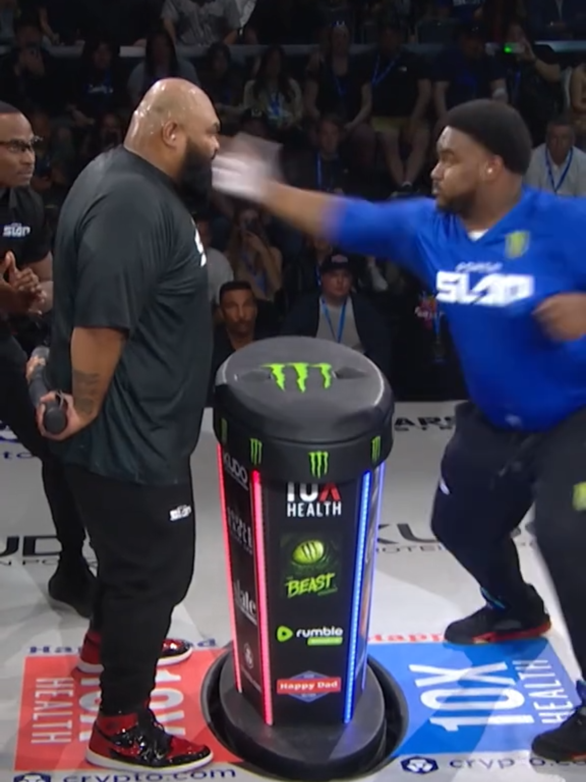 Da Hawaiian Hitman makes taking slaps look too easy 😮 He steps up for a shot at the title NEXT FRIDAY 🏆 [ $VET #PowerSlap13 | Fri June 27th | Live on YouTube 📺 | #PowerSlap14 Tickets Available at Link in Bio 🎟️ ]