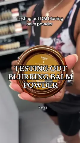 Let’s swatch Danessa Myricks’ blurring balm powder and see which one is my match! Which one do you think is my better match-6.5 or 7? #danessamyricks #danessamyricksblurringbalmpowder #blurringbalmpowder #danessamyricksbeauty #danessamyricksblurringbalm 