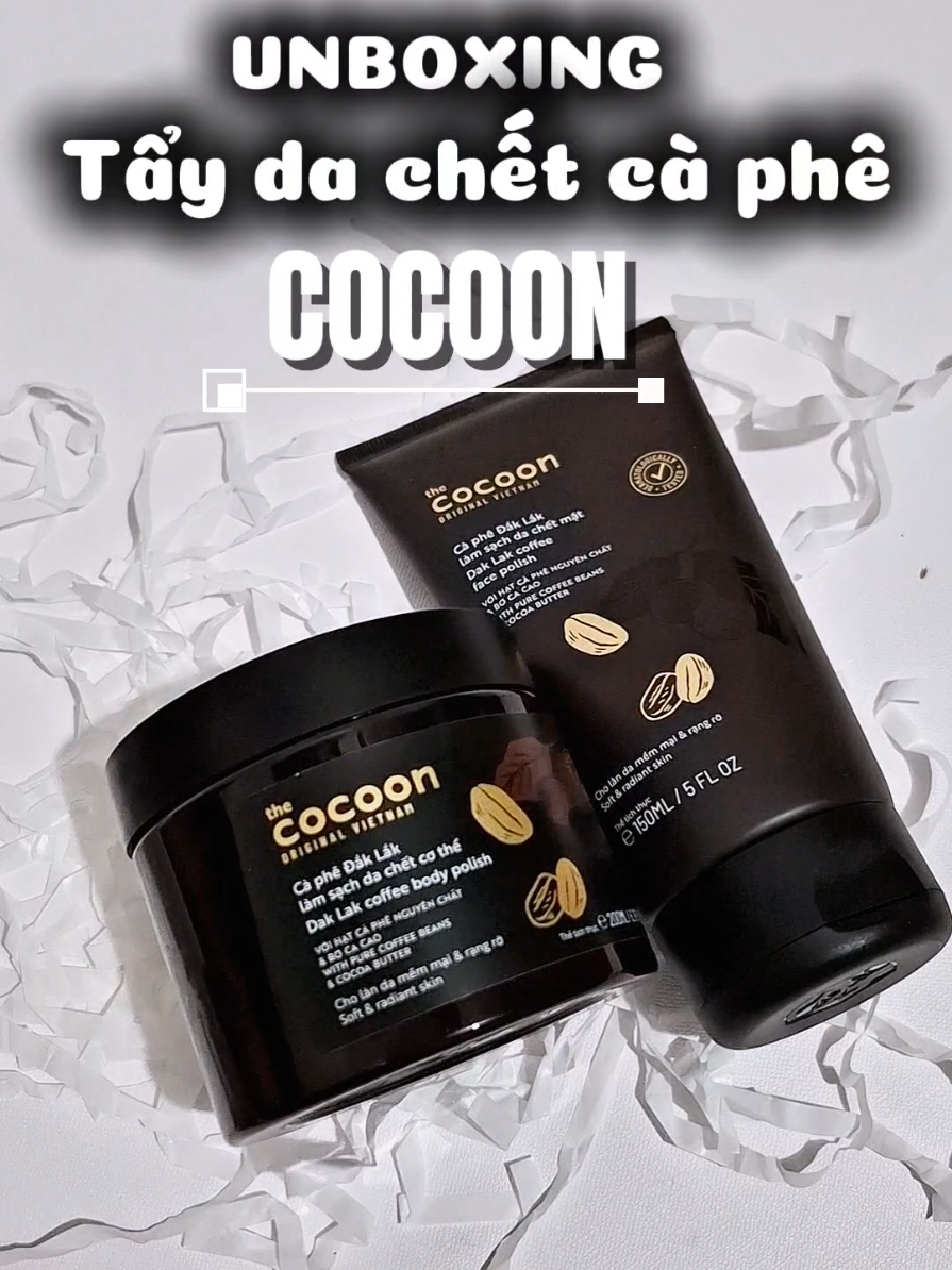 Tẩy da chết mặt và body mua 1 tặng 1 Cocoon đang ưu đãi mí pà săn đi nha #taydachetmat#cocoon  #taydachetbody #unboxing #xuhuong #lethaoxaykenh @Lê thảo review 