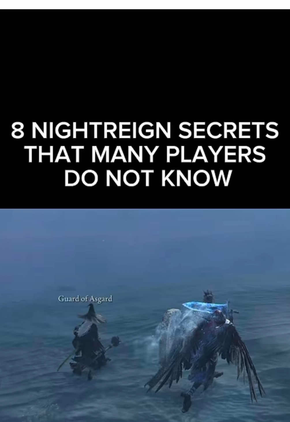Here’s 8 Nightreign secrets that may seem like common knowledge, but a surprising number of players do not know. By knowing these Nightreign facts, I hope your journey will be made easier, as every bit of knowledge helps. 1. Weapons scale based on type (Ex. Greatsword) 2. All weapons have physical damage negation when two handing. 3. You can survive 120 seconds in the storm before instantly dying. 4. Click down on the D-PAD while the map is open to see the tunnels map. 5. Click Y or triangle while the map is open to see the loot type at a given area  6. Beating Astel gives a team revive. 7. Boluses give a permanent buff. 8. You don’t actually lose a level when you die. Thank you for watching. Share this with a friend and comment below / follow if you’d like more reels like this! #eldenring #eldenringnightreign #nightreign #eldenringdlc #eldenringmemes #darksouls #darksouls3 #darksouls2 #darksoulsmemes #darksoulsremastered #darksouls1 #darksoulsedit  #eldenringedit #bloodborne #bloodborneedit #demonsouls #demonsoulsremake #soulslike #soulsborne #soulsborneseries #soulslikegame #nightreignedit