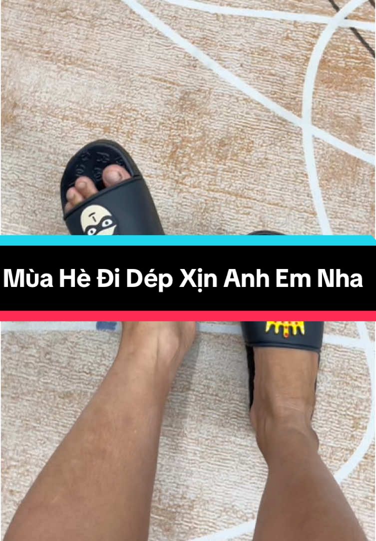 Mùa Hè đi dép Anh em nha - 3 tháng nữa ae lại đi giày sau - Dép cao su nguyên khối xịn Vương miện#trending #depnam #giaydep #depnamnu #depquaingang #depquaingangnam #depcaosu #nhatanhshoespromax 