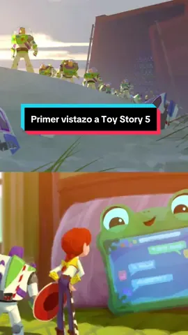 Primer vistazo a Toy Story 5 #toystory #toystory5 #woody #buzzlightyear #disney #disneypixar #pixar #cine #peliculas 
