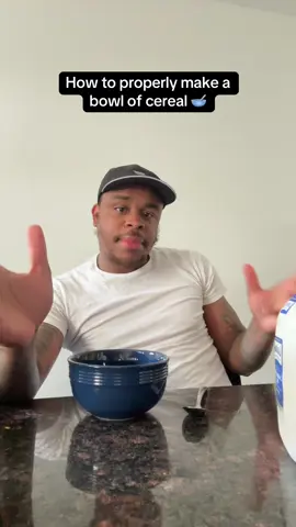 IF YOU DONT MAKE YOUR CEREAL-O like this I cannot trust you !!😂😂😂 #Fyp #phillytiktok #viral  #Help #Women #men #funny #philly #fypシ #richdollarz #Ig #Cereal 