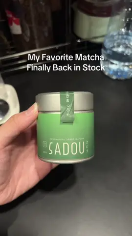 I got mine in Saki #matcha #ceremonialmatcha #sadou #fyp #foryou #matchalatte #matchapowder #foryoupage 