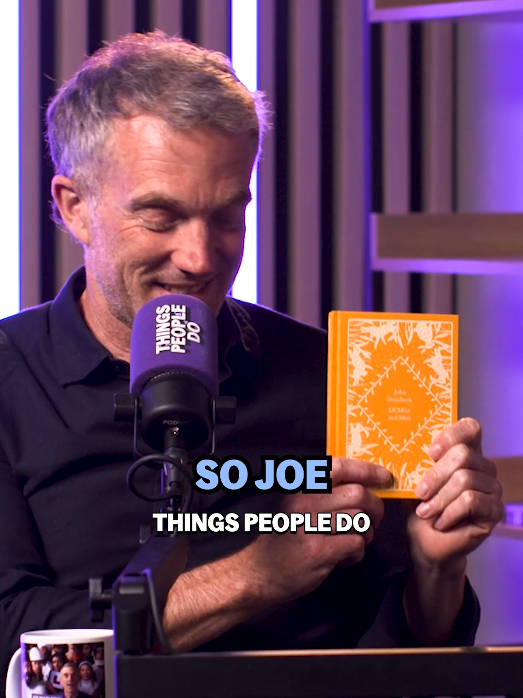 I admit it, I never read the book #thingspeopledo #podcasts #ofmiceandmen