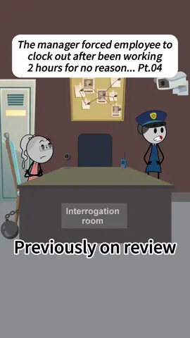 The manager forced employee to clock out after been working 2 hours for no reason… Pt.04. Audio credits:@Faithb6770  #fyp #foryou #foryoupage #animation #work #worklife #usa #faithb6770 