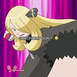 CYNTHIA HE WAS PLAYING 😭😭 #fypシ #pokemon #garchomp #cynthia #pokemon #viral 