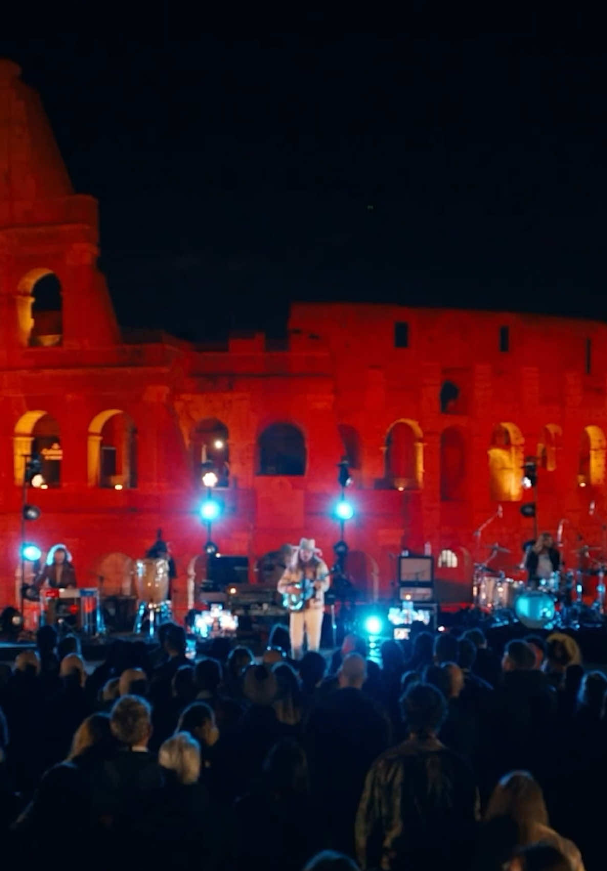 Here’s your first look—“Way Down We Go” live in the shadow of the Colosseum. ROMA, we’re back June 25. Video + tickets in bio.