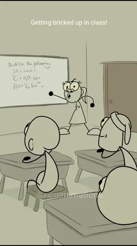 Getting bricked up in class! 😃 #funnyvideos #anime #memes #viral #fyp #rico #viralvideos 