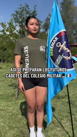 Así se preparan los futuros cadetes del Heroico Colegio Militar 💂🏻🇲🇽 #trabajo #universidad #marina #guardianacional #plantelesmilitares #colegiomilitar #universidadnaval #sedena 