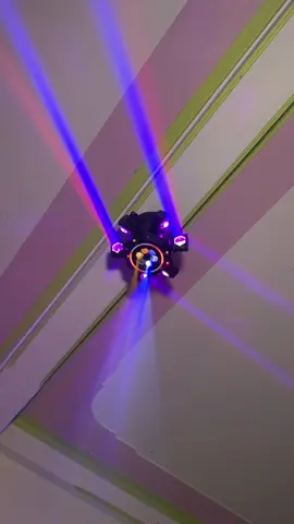 Đèn moving 6 cánh 18 mắt bản mới nhất 2026  Sử Dụng Cho Dịp Lễ Tết, Tiệc Party, Phòng Trà, Phòng Hát, Phòng karaoke… ##dentrangtri##dendecor##densankhau##denlaser