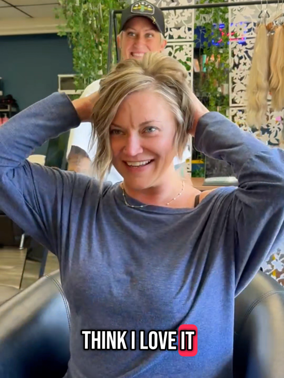 When the Oracle speaks… we chop 😌✂️ #atlantahair  #shorthaircut  #shorthairspecialist  #hairtok  #consultation 