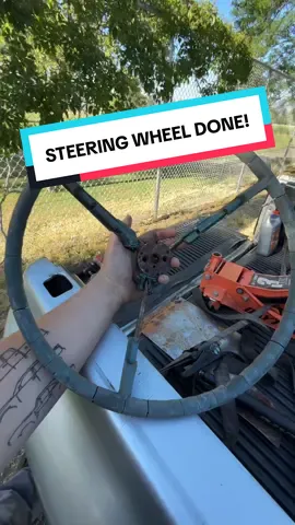 I guess there was a change made to steering columns from the 69-70 models because how does that truck steering column fit on general mayhem  when it was first built but not mine? Whatever, it’s good enough for who it’s for. #mechanic #dodgecharger #hemi #mopar #steeringwheel 