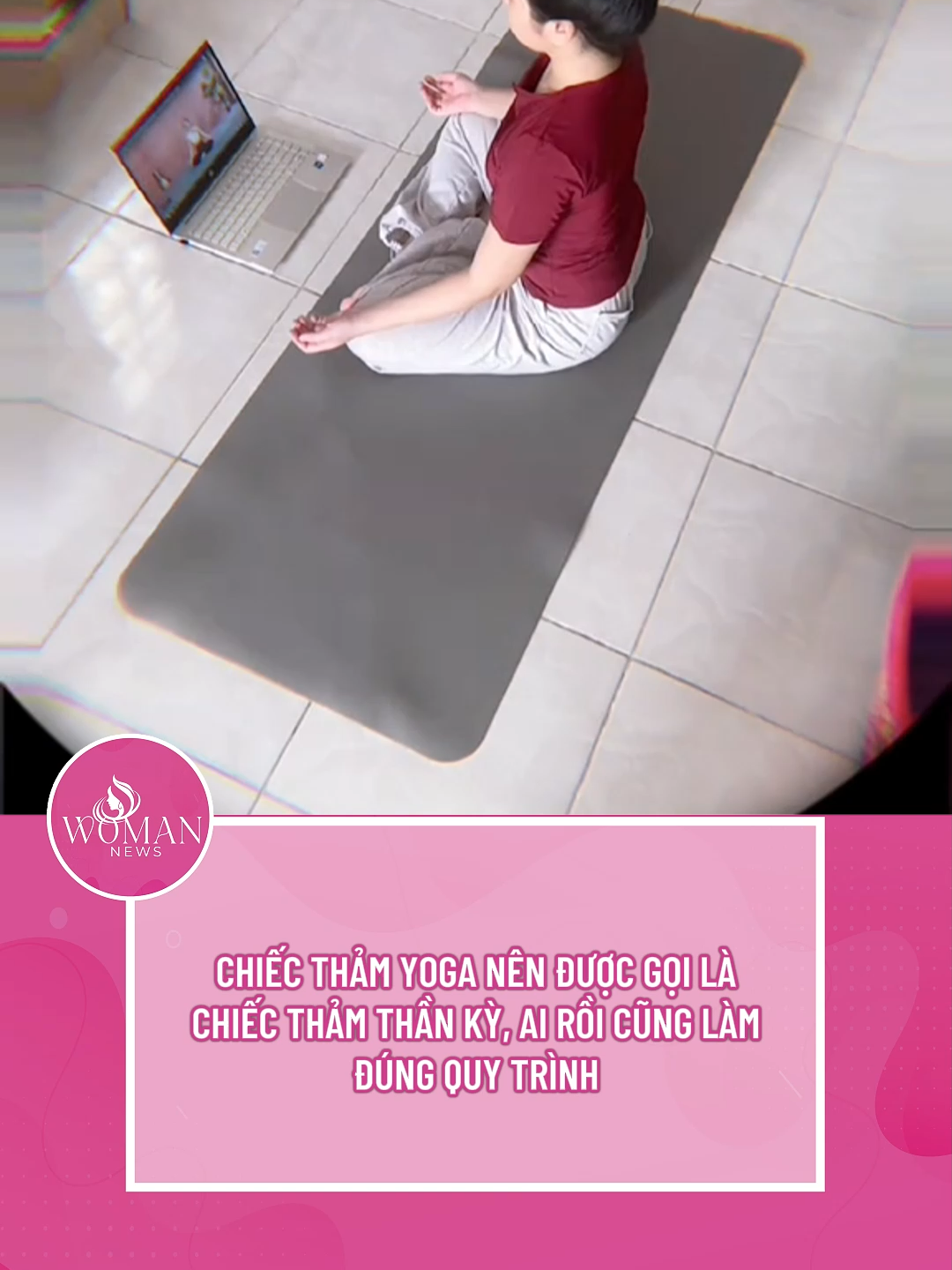 Chiếc thảm thần kỳ mang tên Yoga #womannews #tiktoknews #tiktokgiaitri🔥