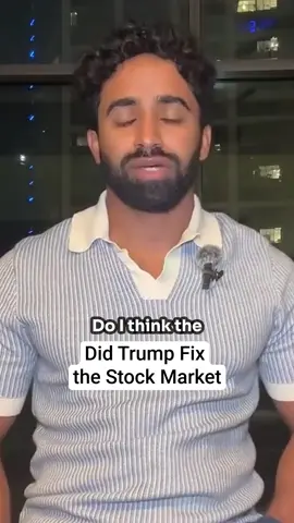 Trump said to buy the dip. #stockmarket #financemajortips #tariffs #investmentbanking