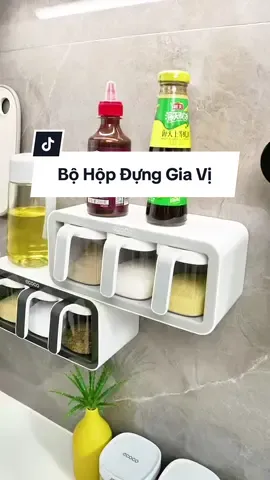 Bộ hộp đựng gia vị nhà không thể thiếu trong căn bếp nhà bạn #Giadungnhaquynh #giadungtienich #giadungthongminh #hopdunggiavi #hudunggiavi #giavị #giadungtienloi #trending #xuhuong #viral #fyp #tiepthilienket 