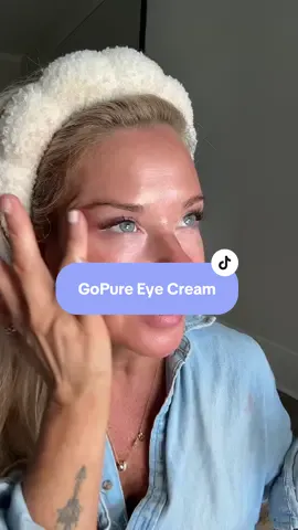 Tired of looking tired? 👀 GoPure’s Advanced Repair Eye Cream is the one for bright, smooth under eyes. #gopure #gopurebeauty #eyecream #gopureeyecream #skincare #tiktokshopcreatorpicks #toptierjune #dealsforyoudays #tiktokshopsummerturnup #ttslevelup #ttsselfcaresociety 