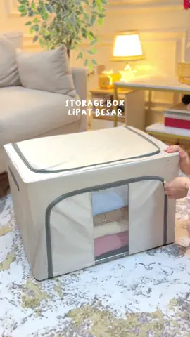 Dengan ukurannya yang besar sekarang simpan selimut dan bedcover jadi lebih rapi karna ada tempatnya tersendiri ✅🥰 #storagebox #penyimpanan #storageboxbesar #raklipat 