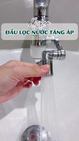 Đầu lọc nước tăng áp, xoay linh hoạt cho lavabo 👍👍 — #mifan #daulocnuoc #daulocnuoctaivoi #mifan #loilocnuoc #locnuoc #giadung #lavabo #phukiennhatam #giadungthongminh 