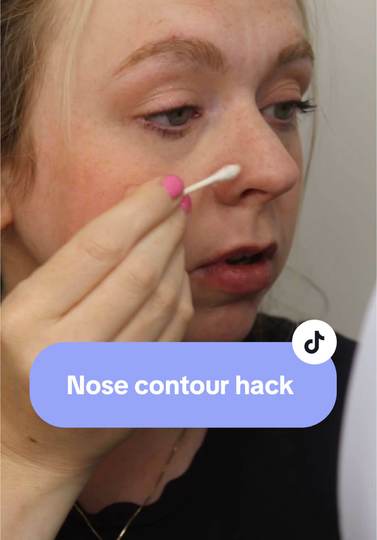 @Cori 💜  I think I might be having some better luck with testing makeup hacks lately. #makeuphacks #contour #nosecontour #makeuphacksforbeginners #makeuphackstutorial 